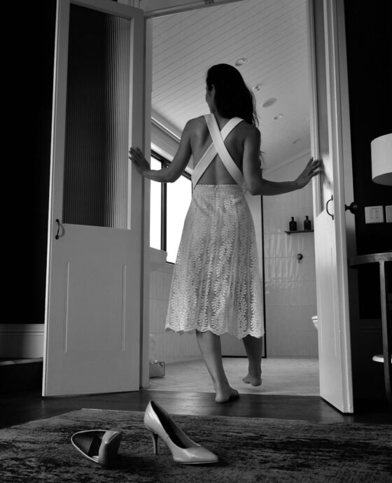 a person wearing a dress